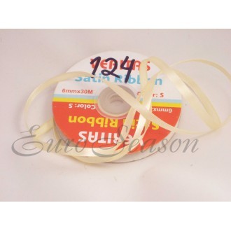 Лента атласная 6мм Vrt 0124 рулон 30м (цена за 1рул)
